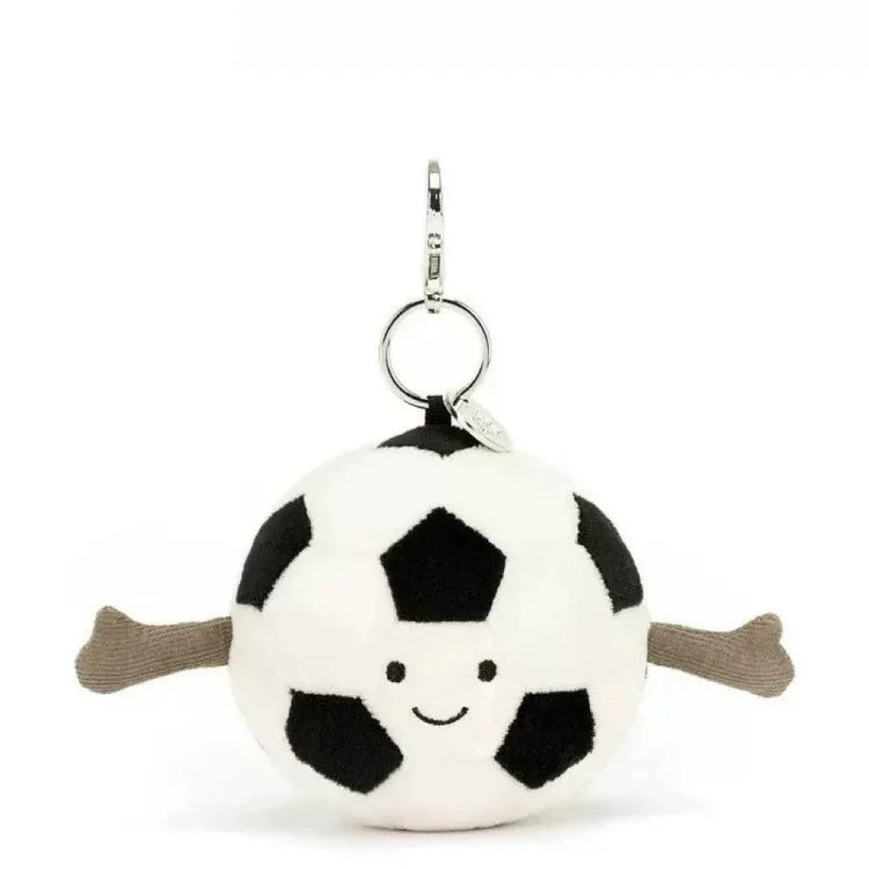 🐷 Fluffy Little Piggy Plush Keychain – Sweet Kawaii Soft Bag Charm