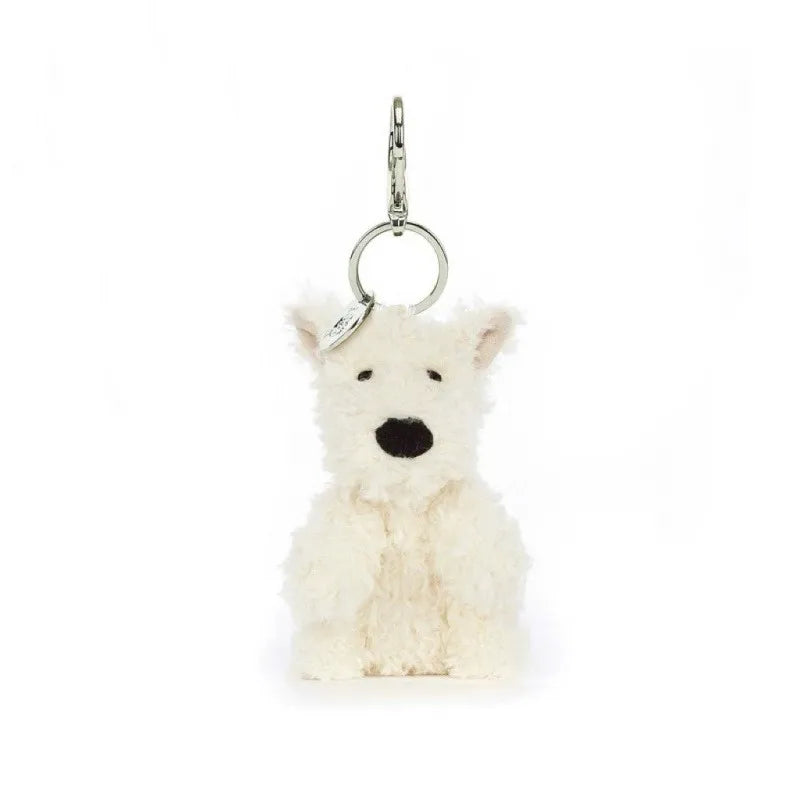 🐷 Fluffy Little Piggy Plush Keychain – Sweet Kawaii Soft Bag Charm